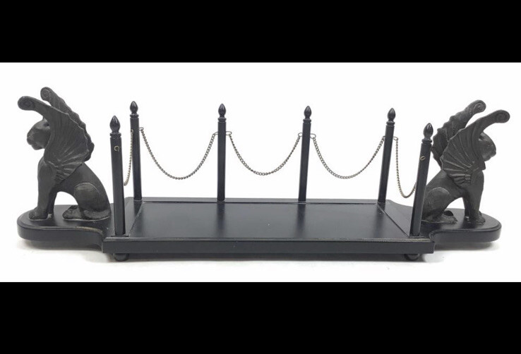 Egyptian Styled Decanter Centerpiece 25.75″ Long