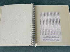 Vintage Hallmark White Our Wedding Keepsake Album Book Excellent New