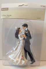 Wilton Wedding Cake Topper Bride and Groom First Dance Figurine New NIP 5.75″