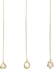 20 Pcs Metal Wire Floral Place Card Holder Pick 13 Inch Gold Photo Clip Memo for