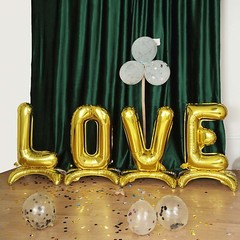 27-Inch Gold LETTER Mylar Foil Standing Balloons Party Birthday Decorations Sale