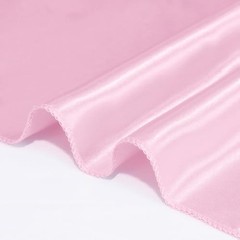 72 Inch Satin Square Tablecloth Overlay Pcs Square Tablecloth Cover, 6 Pink