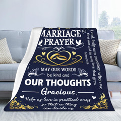 Wedding Gifts for Couples 2026, Marriage Blanket, Bride Gifts for Wedding Day Ch