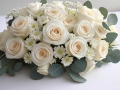 made to order custom silk wedding table centerpiece flower arrangment
