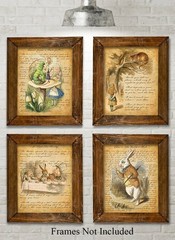Alice in Wonderland Decoration – 8×10 Prints Unframed Wall Art Alice in Wonde…
