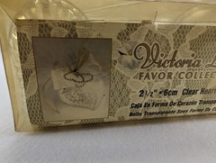 Victoria Lynn Favor Collection Clear Heart Box 12 Count Wedding Favors Darice 03