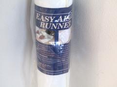 NEW Modern Romance Easy Aisle Runner 36 in. Wide 100 ft. Length White No Pattern
