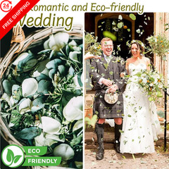 Preserved Eucalyptus Leaves, 1600 Pcs, Natural Small Green Small,