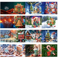 Diamond Painting Greeting Cards, 5D Rhinestone Art Greeting Card for Hochday …