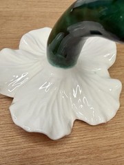 Small Bouquet Holder White Floral Bridal Flower Stem Vase