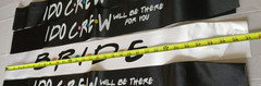 I Do Crew Wedding Party Sashes “Bride” “I Do Crew” Friends Themed black/white