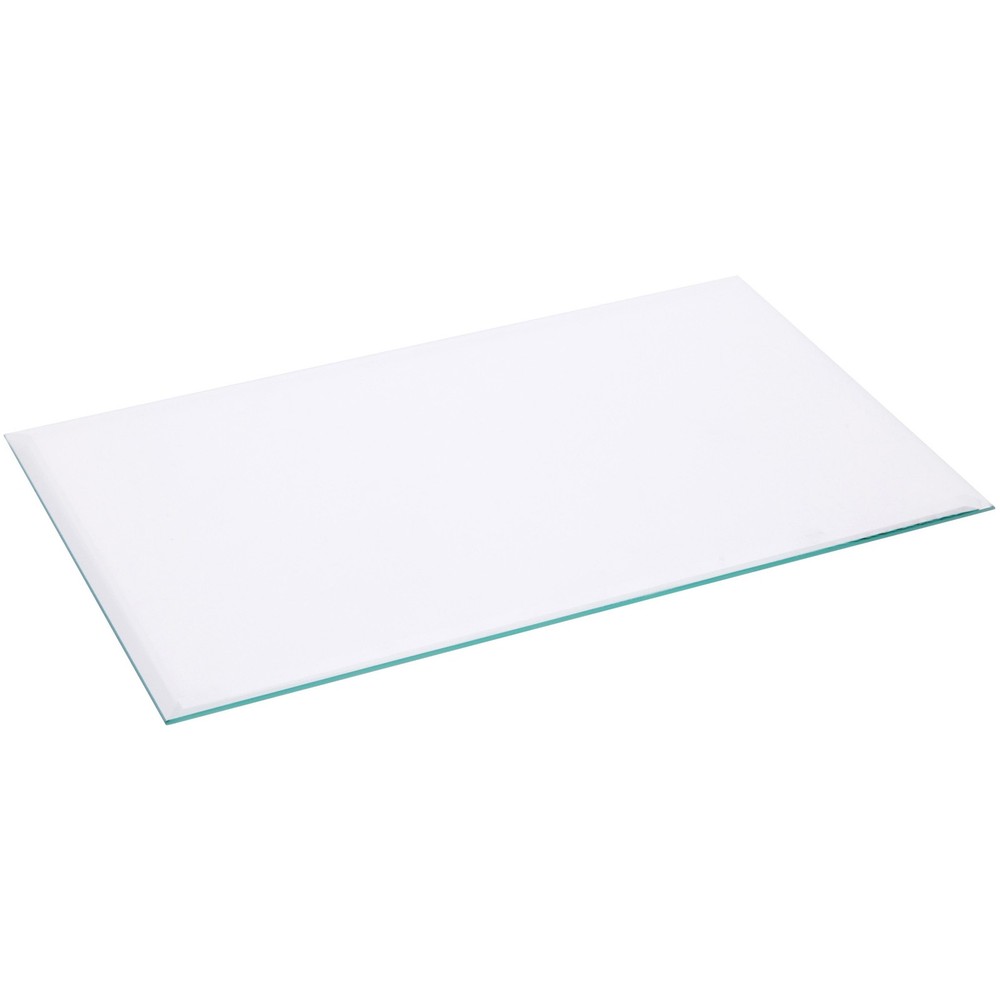 Plymor 5″ x 8″ Rectangle, 3mm Thick Beveled Clear Glass