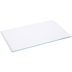 Plymor 5″ x 8″ Rectangle, 3mm Thick Beveled Clear Glass