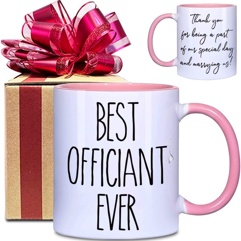 VLUG Wedding Officiant Mug, Funny Wedding Registry Mugs, Best Officiant Ever …