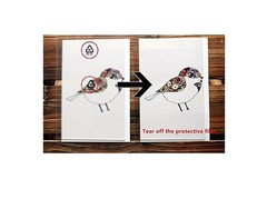Rikyo 4 Pack Standing Photo Frames,Self Standing Photo,Vertical Mount Sign Ho…