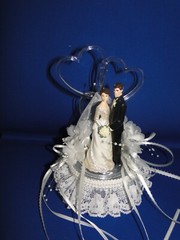 New Wilton «Expression of Love» Wedding Cake Top, black tux # 101-931