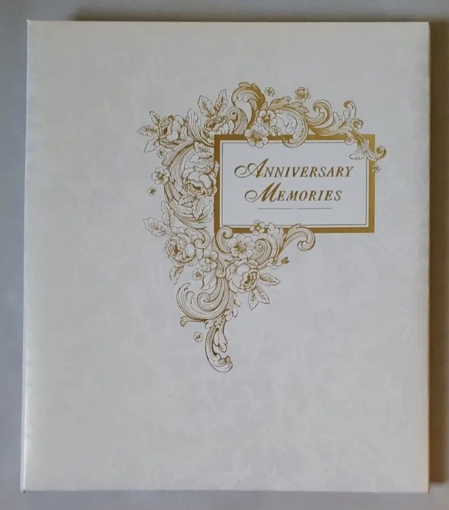 HALLMARK Anniversary Memories Keepsake Photo Album SEALED 8 Refill Pages