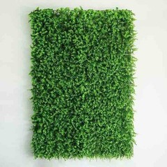 8 Green Artificial Mini Leaves Wall Backdrop Panels Greenery Party