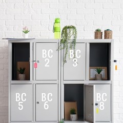 20 Sheets Alphabet Stickers 4 in Letter and Numbers Stickers 240PCS self-Adhe…