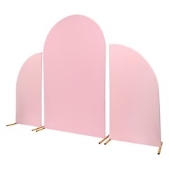 Metal Arch Backdrop Stand DIY Fun Wedding Arch Stand Set of 3 (1.6m/2.2m/1.6m)