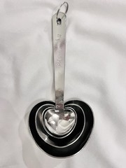 10 Heart Measuring Spoon Sets – Motivational Quotes –Bridal Shower/Wedding Gifts