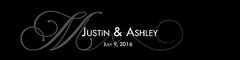 100 Black Monogram Wedding Anniversary Engagement Party Water Bottle labels