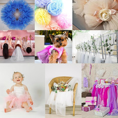 Soft Pink Tulle Fabric Roll 6″ by 100 Yards (300 Ft) Soft Tulle Spool for DIY Cr