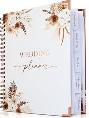 Beautiful Boho Wedding Planner Book and Organizer – Enhance Excitement and Ma…
