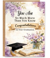 Christian Graduation Card for Her, Religious Graduation Card, Inspirational C…