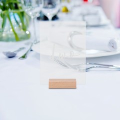 10 Sets Assorted Color Acrylic Table Numbers for Wedding Party and Banquets