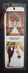 Wedding Bookmarks – Hand Made – Your Design – 5 ml – 8″ x 3″