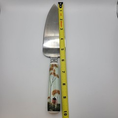 Warren Kimble Boston Warehouse Cake Server Pie Server Country Cottage Stainless