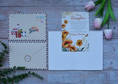 Birthday Card for Daughter, Happy Birthday Wishes for Daughter Greeting Card …