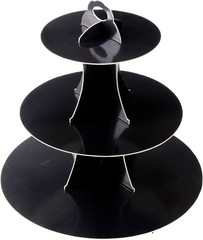 Elegant 3-Tier Cupcake Stand – Sturdy, Anti-Slip, Ideal for Any Celebration