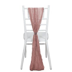 5 Gauze Cheesecloth Cotton CHAIR SASHES Party Events Home Decorations Supplies