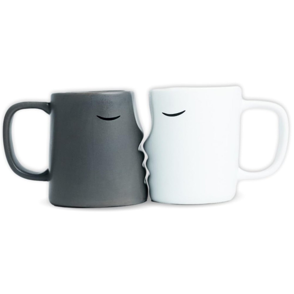 Occasionals Kissing Couple Mug Set, Wedding present for Couples 2025, Engagem…