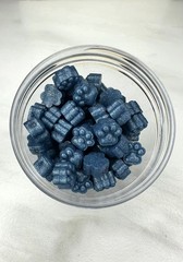 100 Count Paw Shaped Stormy Seas Sealing Wax Beads