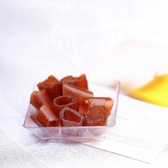 50 Plastic CLEAR 2.25″ Elegant Mini Square PLATES Disposable Party Wedding SALE