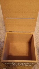 LOT OF 5 Wedding Signs, and Well wishes box, Wood- White/light brown