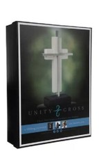 True White Unity Cross Wedding Cross Centerpiece Christian Newly Weds.