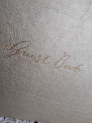 Paper Destiny Elegant Gold Guestbook, 9″x7″ Wedding NWT 2016