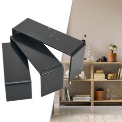 3pcs 3mm Acrylic Retail Display Stand Counter Exhibition Jewelry Rack Shelf US