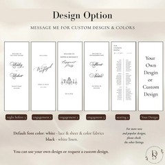 Sheer Lace Night Before Wedding Sign, Rehearsal Dinner Banner Decor