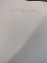 C.R. Gibson W2-5879 Charlotte Wedding Memory Book Ivory 11″x9″
