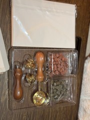 Hearth and Hand Magnolia Wax Seal Kit! 26 Pieces New In Box Sealed Gift Set