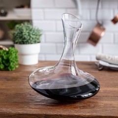 Krosno Red Wine Decanter Carafe 60.9 Oz For Home Restaurants And Kitchen Water