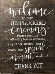 Ceremonial Signage-Wedding-Anniversary-Wood-Special Message