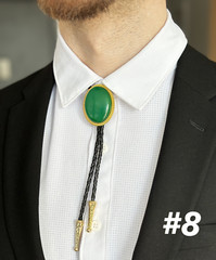 Custom Bolo Tie for Men – Western Cowboy Necklace, Personalized Gift