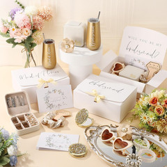 Bridesmaid Proposal Gift Set – 48 Pcs with Tumbler, Jewelry Box & More
