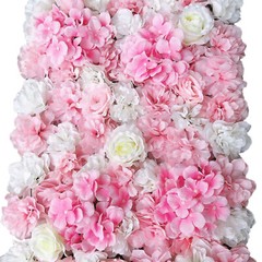 6* Premium Flower Wall Panels Artificial Wedding Decor Party Home Floral Decor